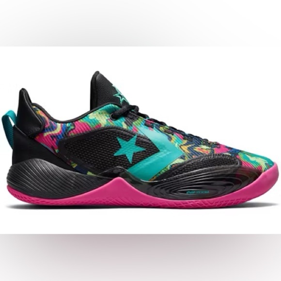 Converse All Star BB Shift Mens Basketball Shoes Black Pink Size 11 - Picture 1 of 15